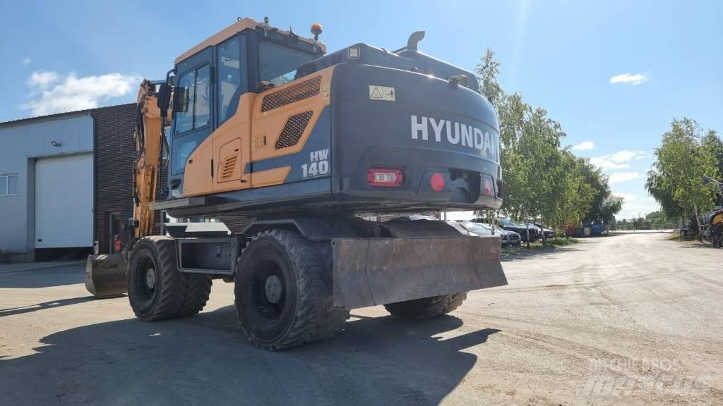 Hyundai HW 140 Ratiniai ekskavatoriai