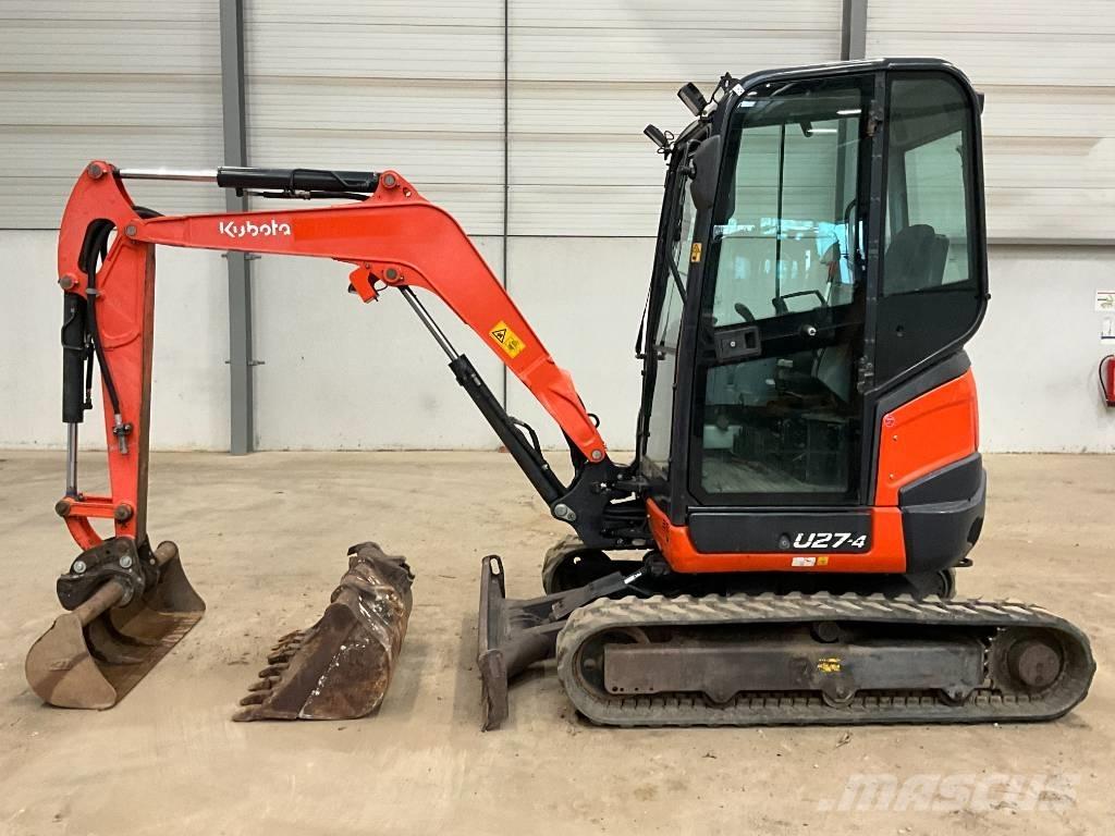 Kubota U 27-4 Mini ekskavatoriai < 7 t
