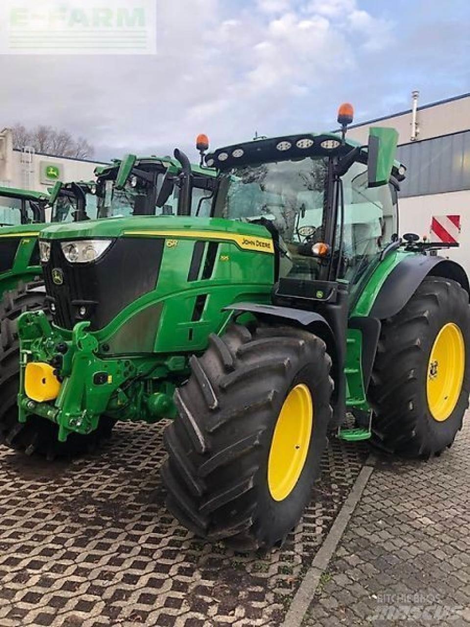John Deere 6r 195 Traktoriai
