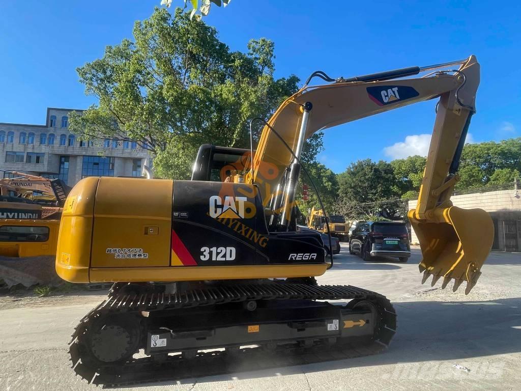 CAT 312D Vikšriniai ekskavatoriai