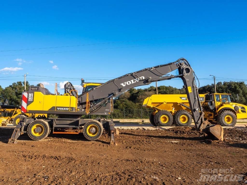Volvo EW 240 E MH Ratiniai ekskavatoriai