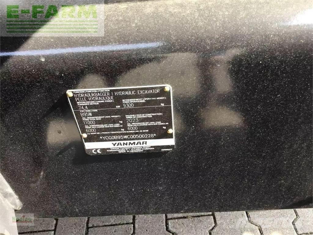 Yanmar b95w/5 Ratiniai ekskavatoriai