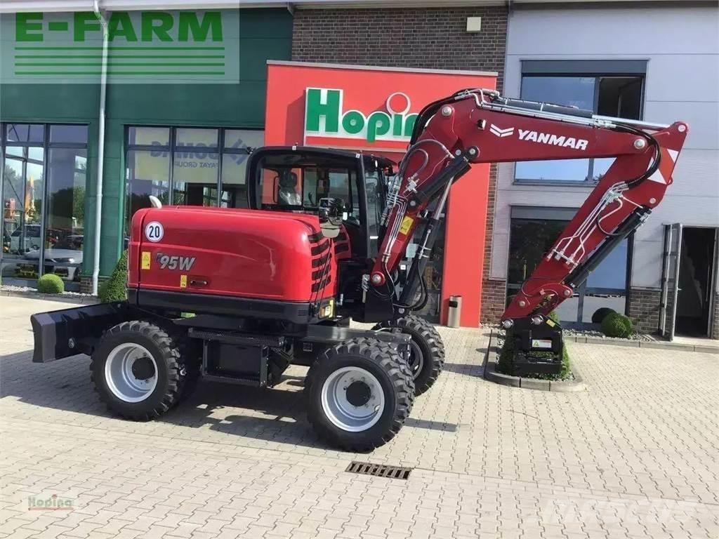 Yanmar b95w/5 Ratiniai ekskavatoriai