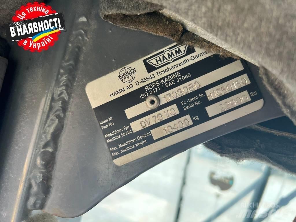 Hamm DV 70 VO Porinių būgnų volai