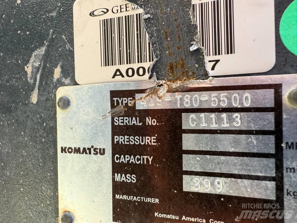Komatsu WA320 QC Greito sujungimo jungtys