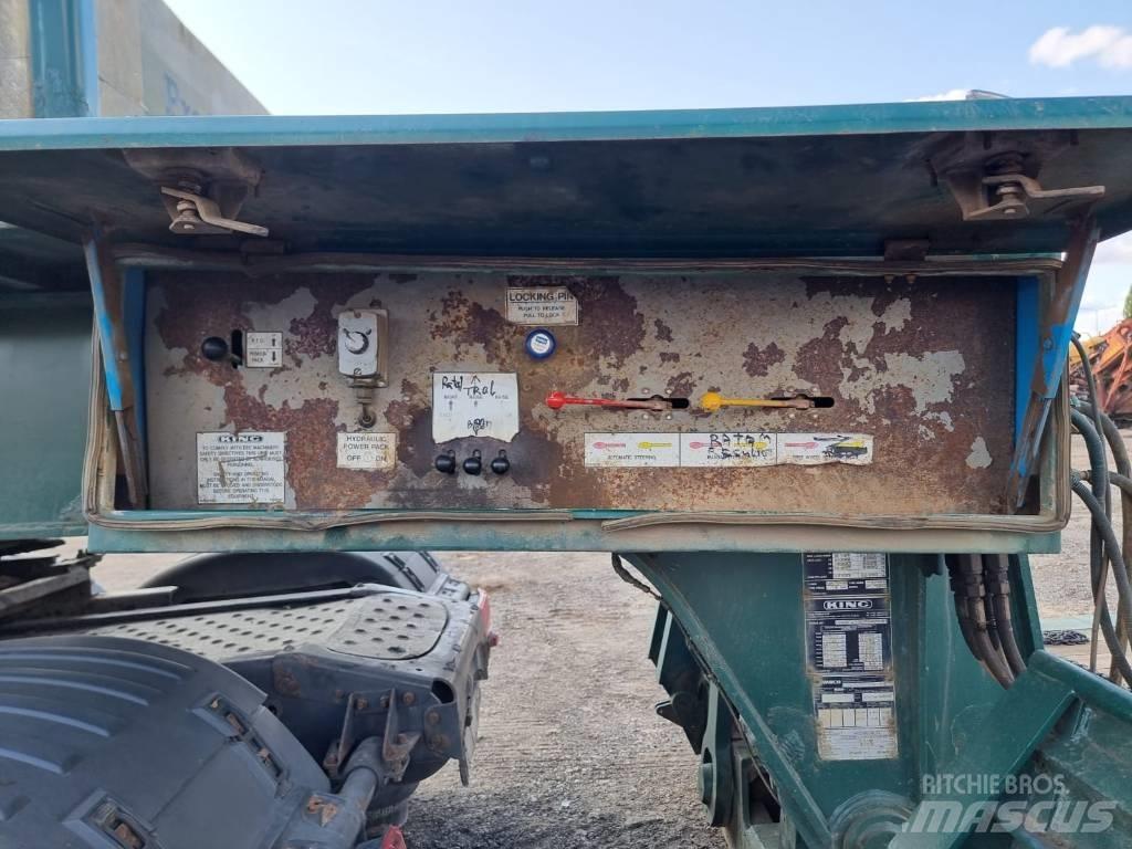 King GTL 70 Žemo iškrovimo puspriekabės