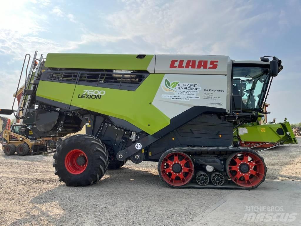 CLAAS LEXION 7600 TT Derliaus nuėmimo kombainai