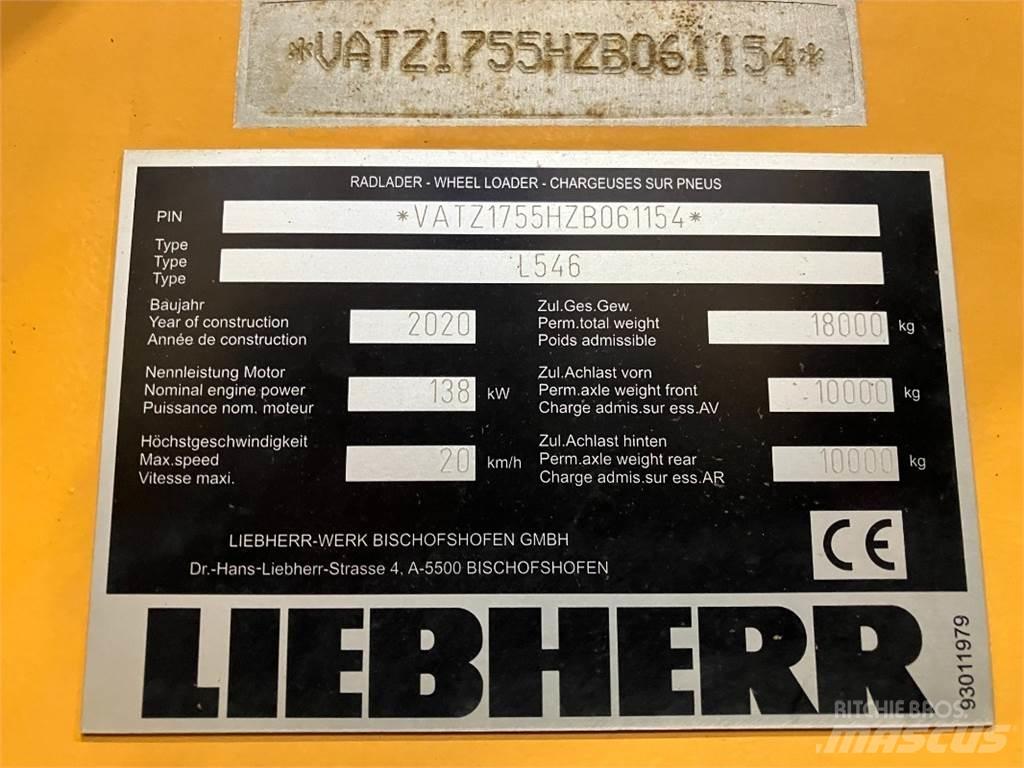 Liebherr L546 Naudoti ratiniai krautuvai