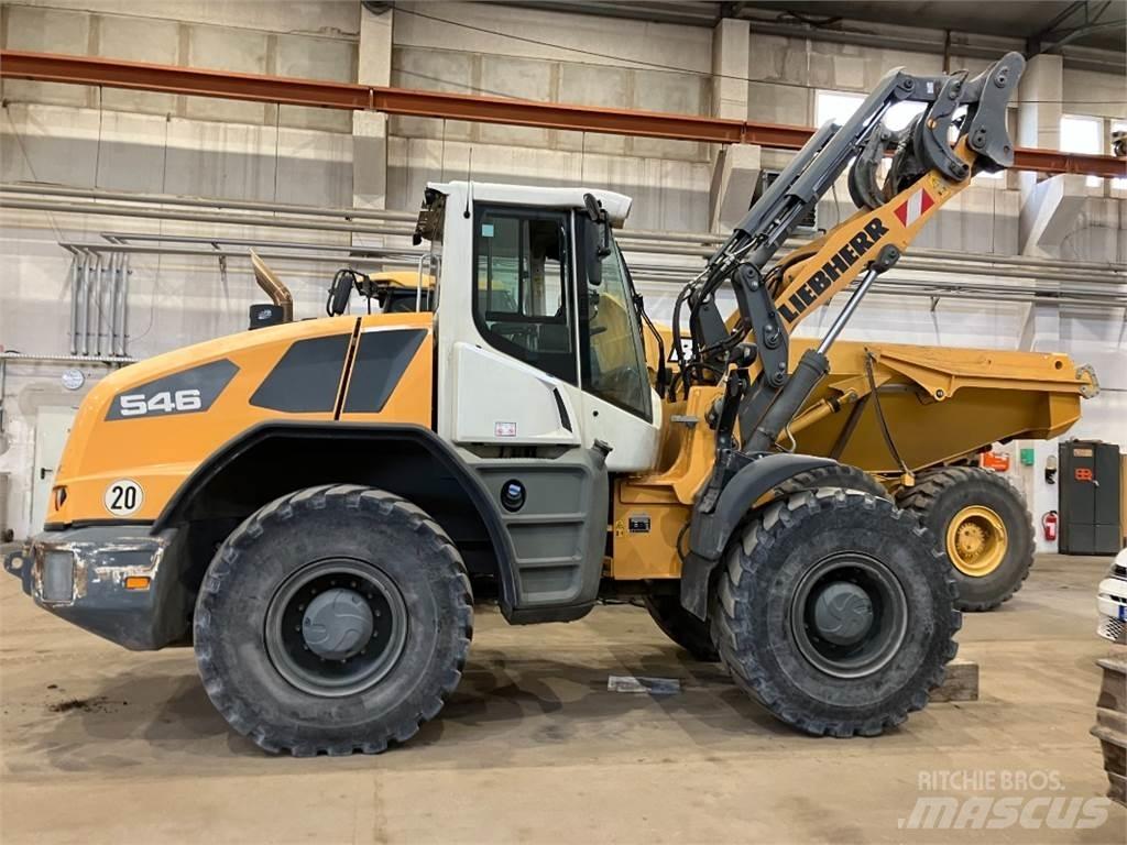 Liebherr L546 Naudoti ratiniai krautuvai