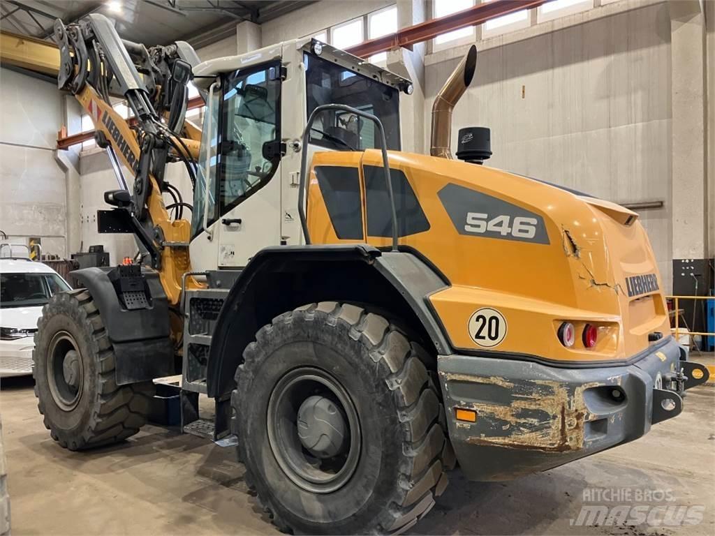 Liebherr L546 Naudoti ratiniai krautuvai