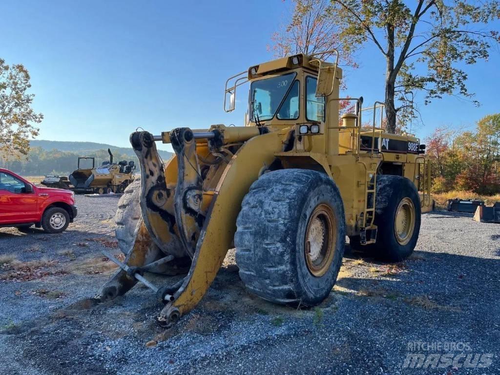 CAT 988 F Naudoti ratiniai krautuvai