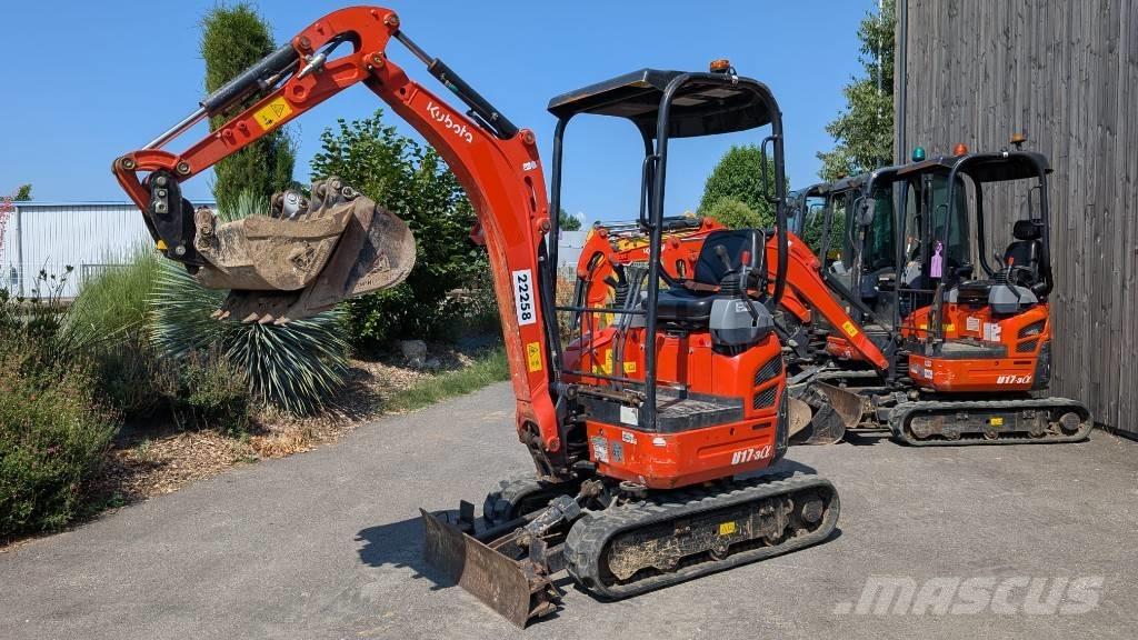 Kubota U 17-3 Mini ekskavatoriai < 7 t