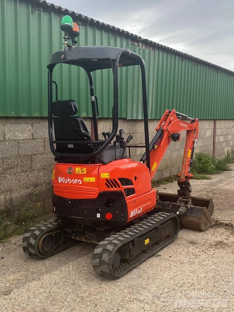 Kubota U 17-3 Mini ekskavatoriai < 7 t