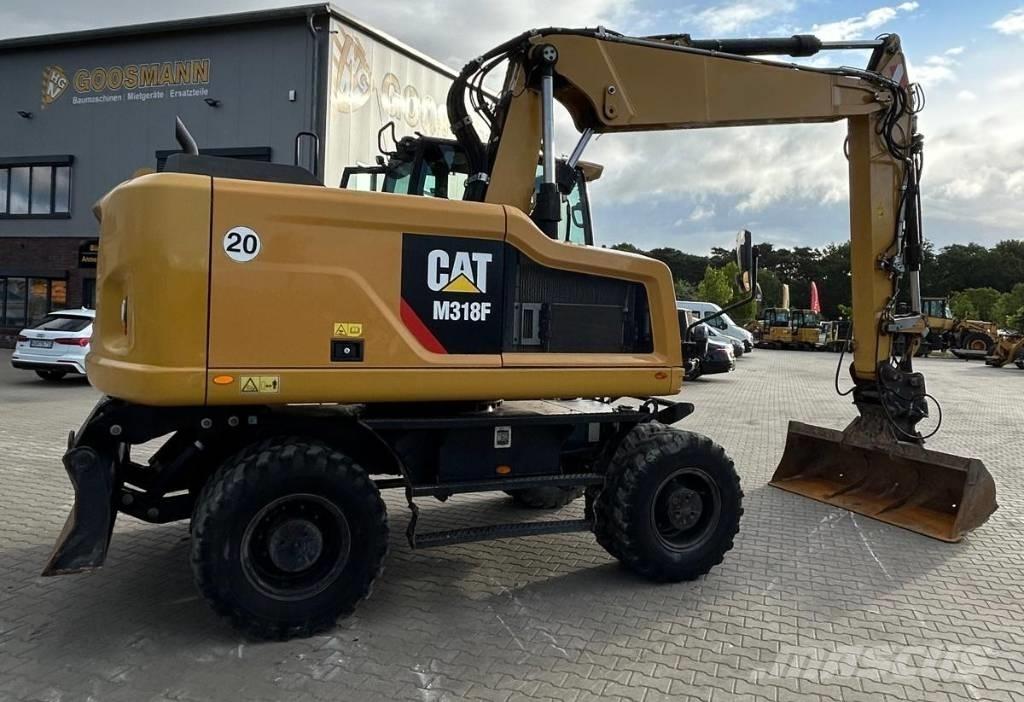 CAT M 318 F Ratiniai ekskavatoriai