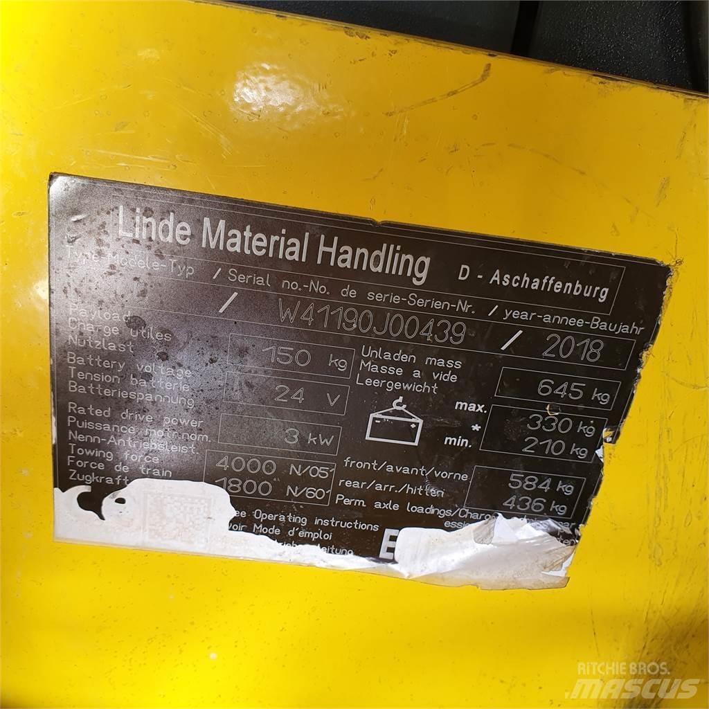 Linde P30C Buksyravimo vilkikai