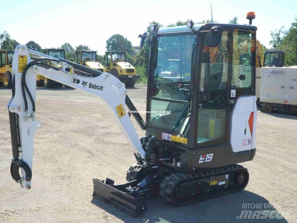 Bobcat E 19 Mini ekskavatoriai < 7 t