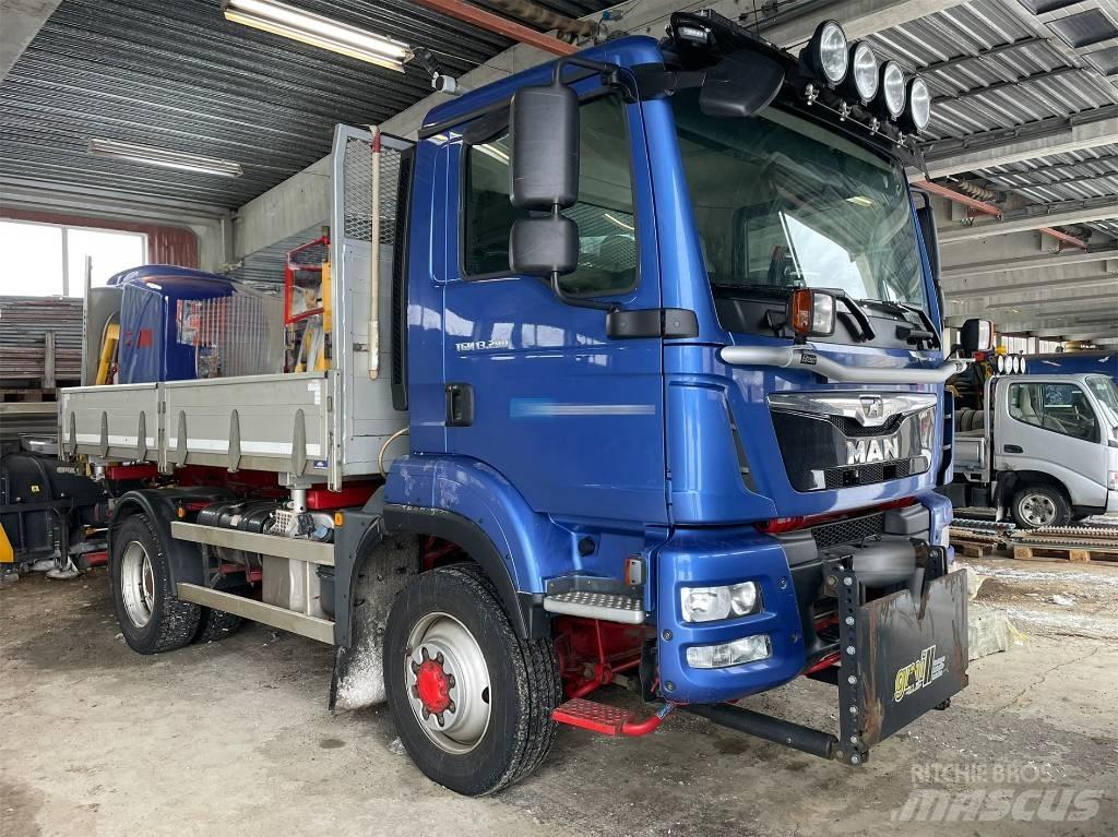 MAN TGM 13.290 4x4 Savivarčių priekabų vilkikai
