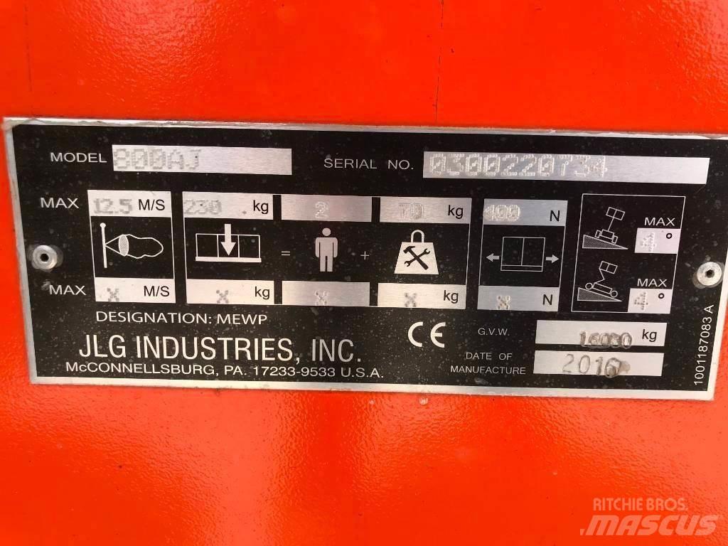 JLG 800 AJ Alkūniniai keltuvai