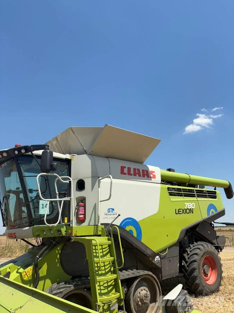 CLAAS Lexion 780 TT Derliaus nuėmimo kombainai
