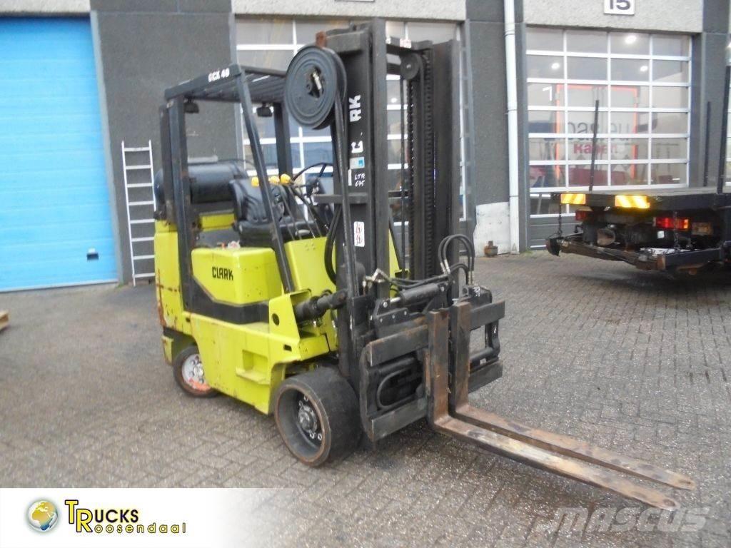 Clark GCX 40 + LPG LPG (dujiniai) krautuvai