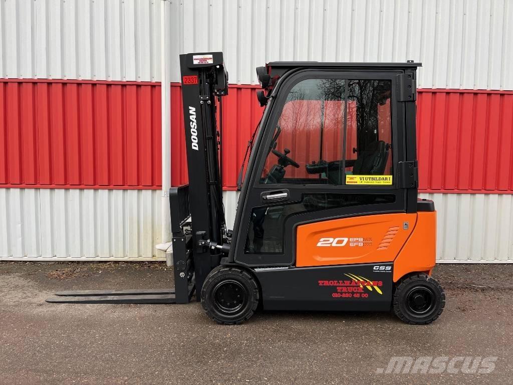 Doosan B 20 X-7 Elektriniai šakiniai krautuvai