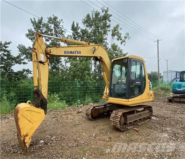 Komatsu PC 60 Vikšriniai ekskavatoriai