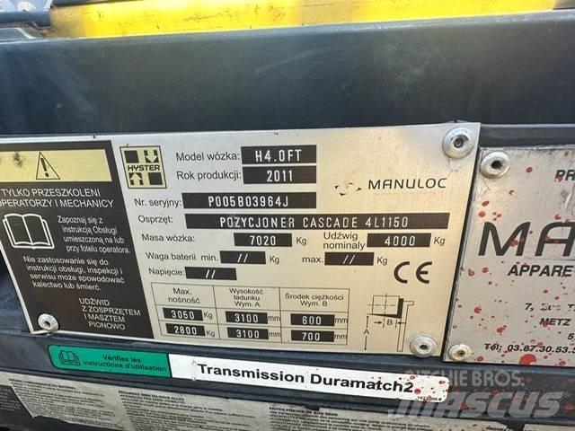 Hyster H 4.0 FT Dyzeliniai krautuvai