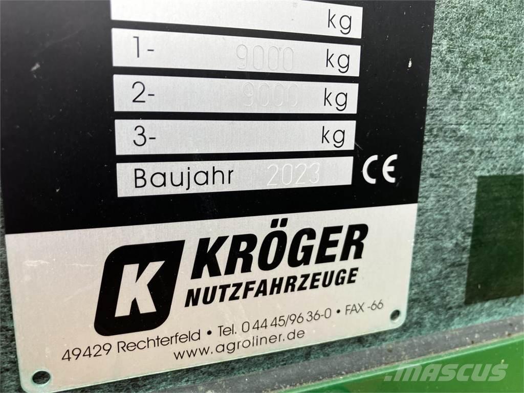 Kröger HKD 302 Savivartės priekabos
