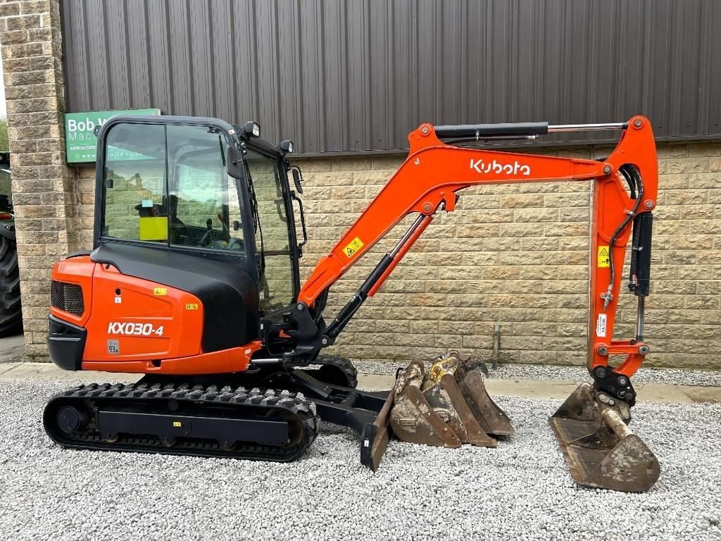 Kubota KX030-4 Mini ekskavatoriai < 7 t
