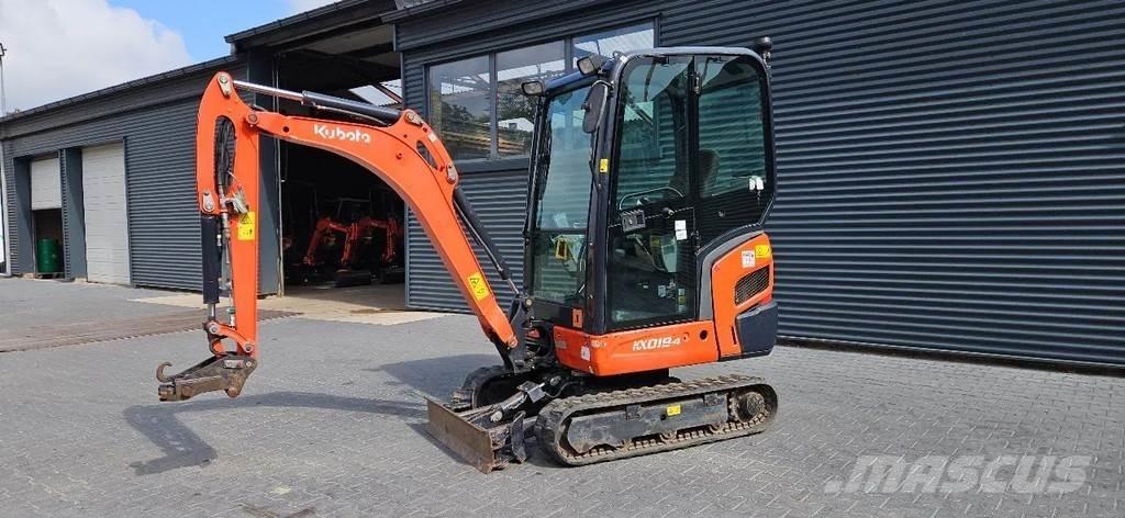 Kubota KX019-4 Mini ekskavatoriai < 7 t