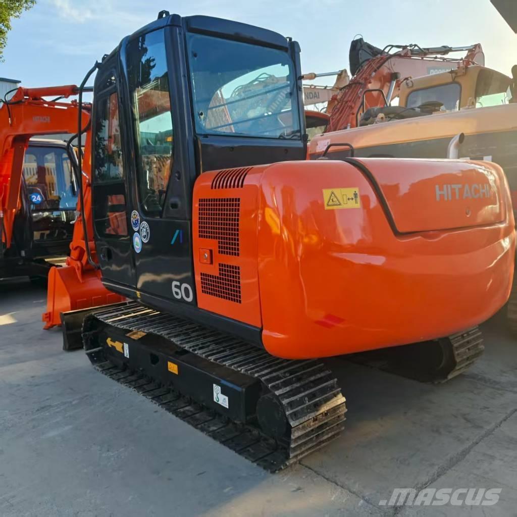 Hitachi ZX 60 Mini ekskavatoriai < 7 t