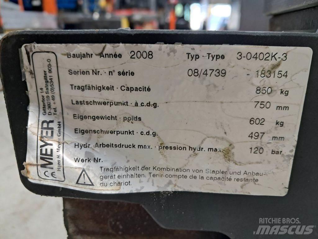 Meyer 3-0402K-3 Statyba - Kita