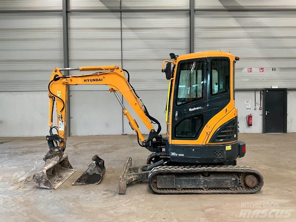 Hyundai R30 Z-9AK Mini ekskavatoriai < 7 t