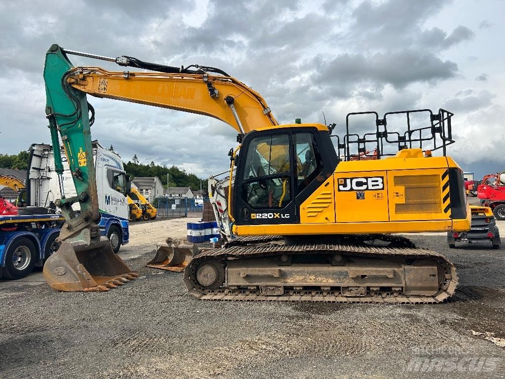 JCB 220X LC Vikšriniai ekskavatoriai