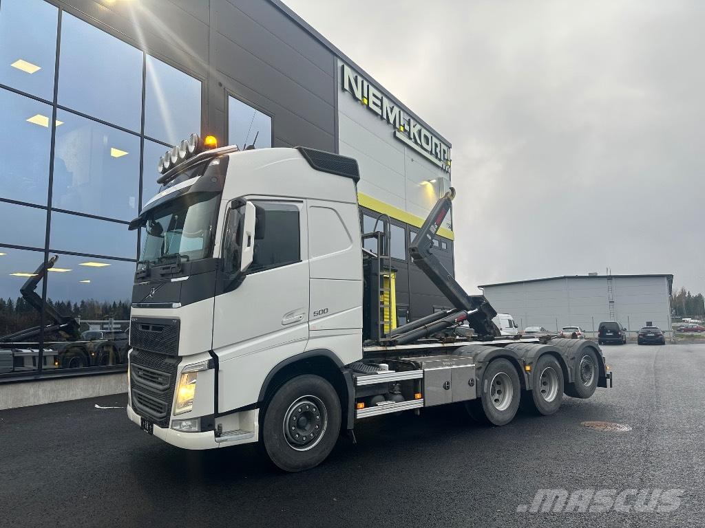 Volvo FH 500 8X4*4 Sunkvežimiai su keliamuoju kabliu