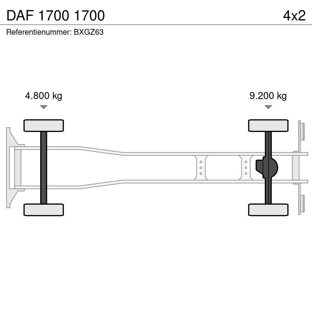 DAF 1700 1700 Visureigiai kranai