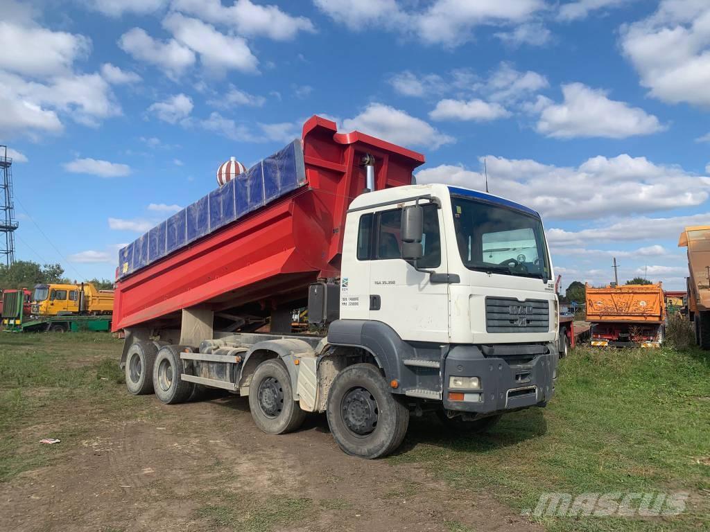 MAN TGA 35.350 Savivarčių priekabų vilkikai