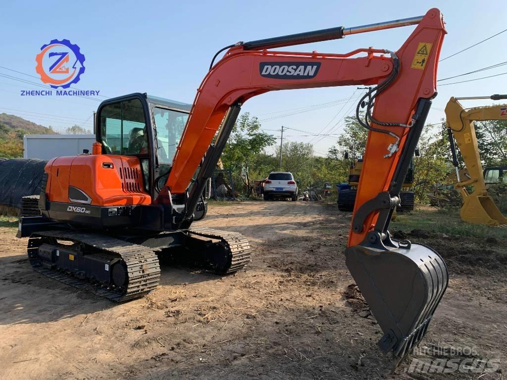 Doosan DX 60 Mini ekskavatoriai < 7 t