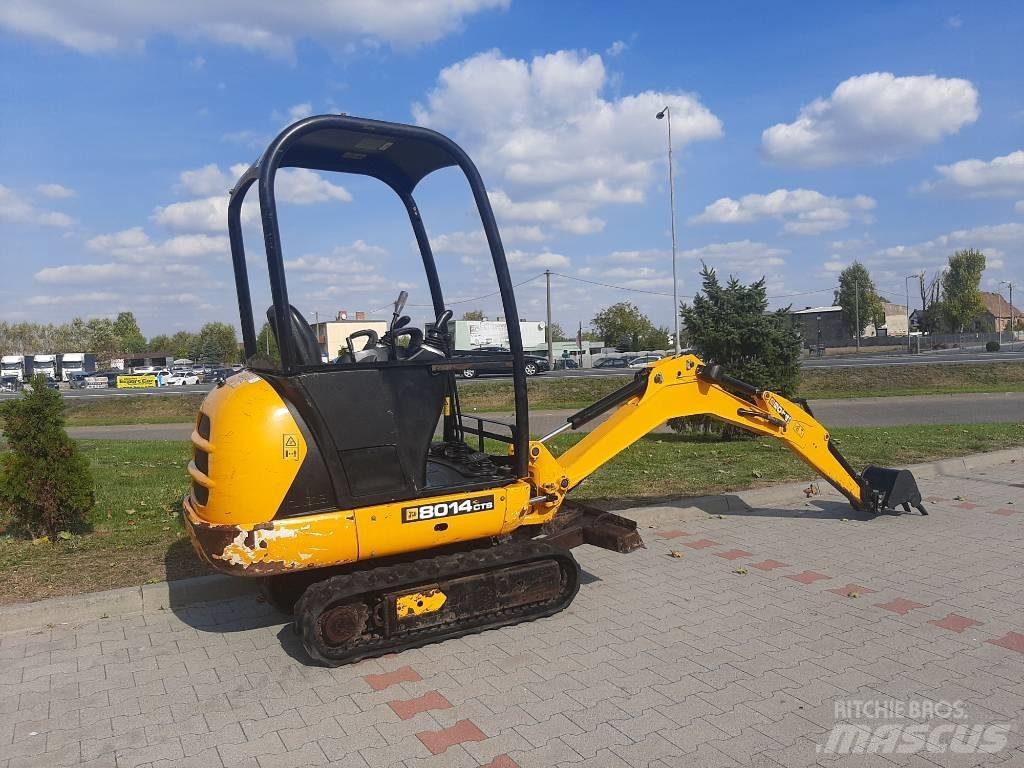 JCB 8014 CTS Mini ekskavatoriai < 7 t