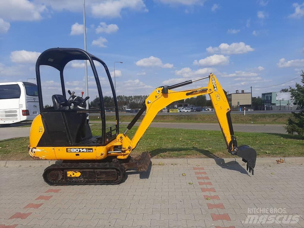 JCB 8014 CTS Mini ekskavatoriai < 7 t