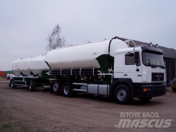 MAN 26.343 6x2 Automobilinės cisternos