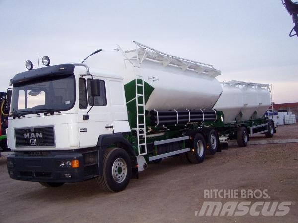 MAN 26.343 6x2 Automobilinės cisternos