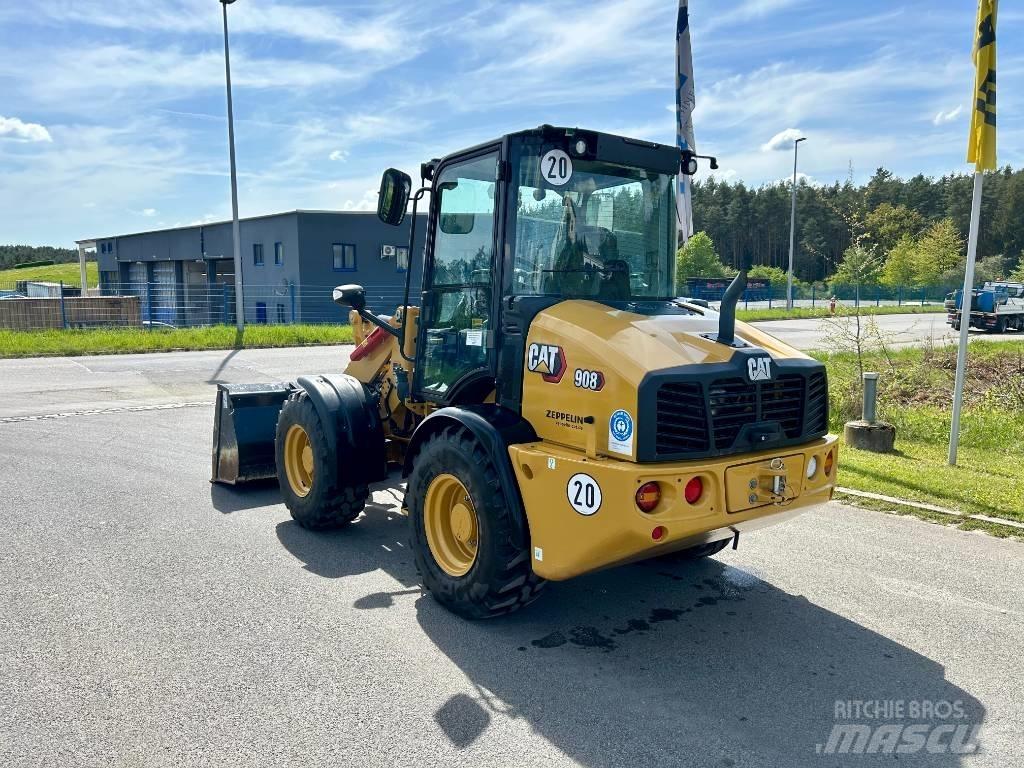 CAT 908NG Naudoti ratiniai krautuvai