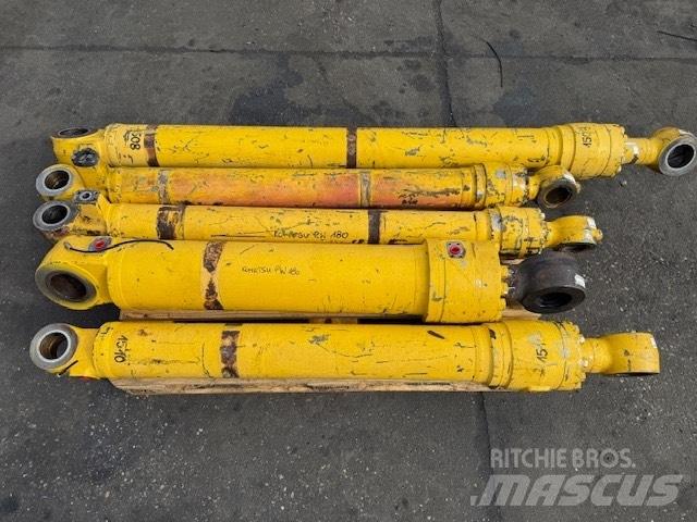 Komatsu PW 180 Hidraulikos įrenginiai