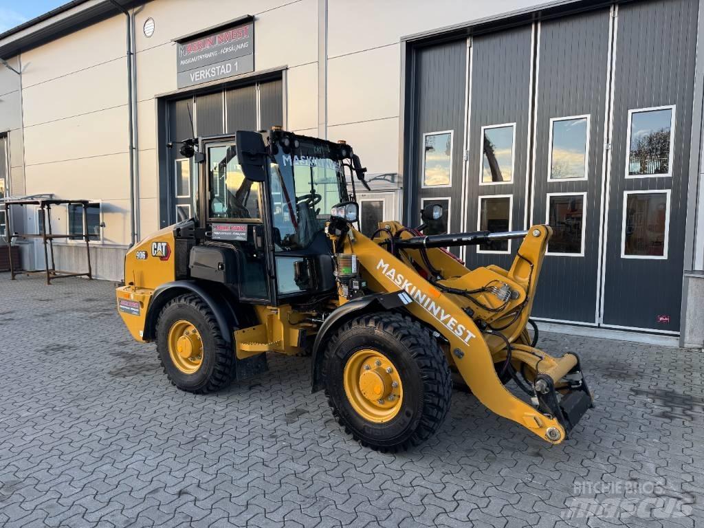 CAT 906 Next Gen Naudoti ratiniai krautuvai