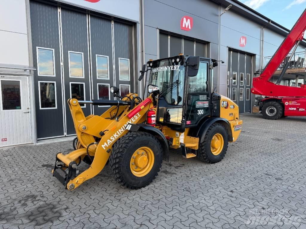 CAT 906 Next Gen Naudoti ratiniai krautuvai