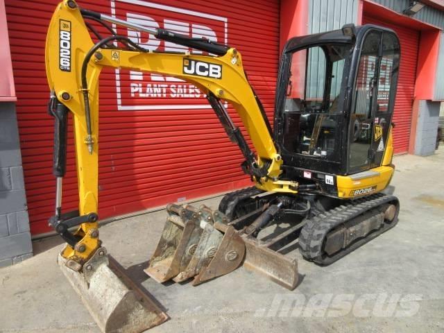 JCB 8026 CTS Mini ekskavatoriai < 7 t