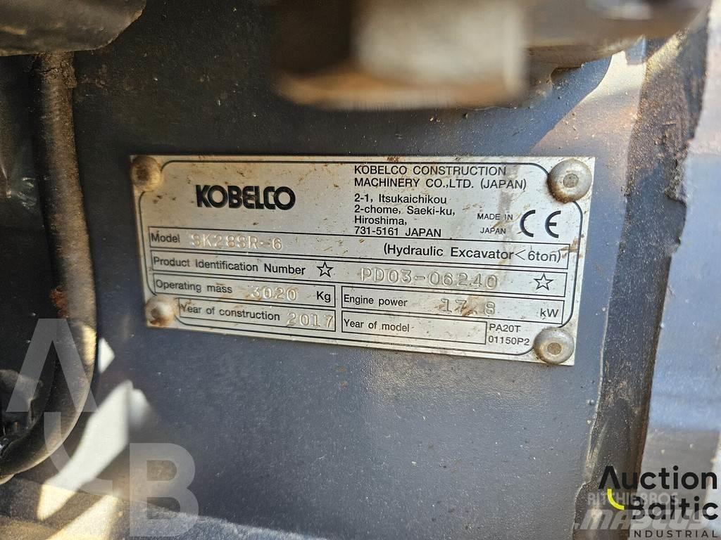 Kobelco SK28SR-6 Mini ekskavatoriai < 7 t