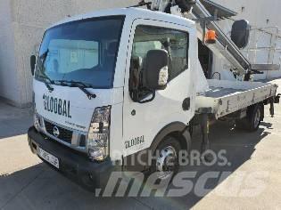 Nissan CABSTAR NT400 Ant vilkikų montuojamos kėlimo platformos