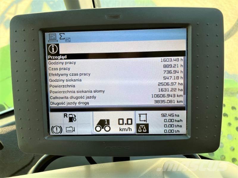 CLAAS LEXION 750 Derliaus nuėmimo kombainai